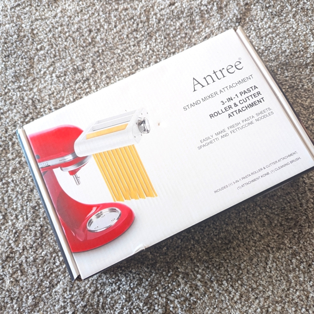 Antree Pasta Maker Attachment 3 in 1 Set for KitchenAid Stand Mixers New
